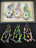 Designer DIY Crystal Wrist Strap, Super Glitter Phone Charm, Stylish Accessory